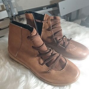 New leather ankel boots loafers